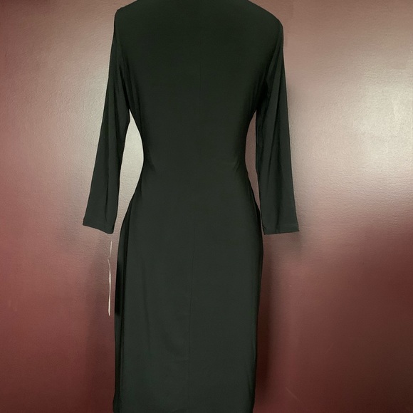 NWT Chaps Black Dress - Picture 5 of 7